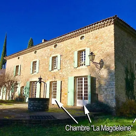 Le Mas Magnan - Chambre La Magdeleine * Saint-Alexandre